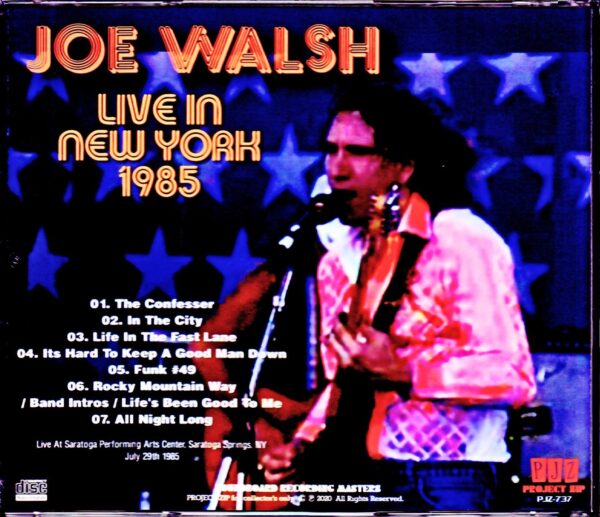 Joe Walsh/NY,USA 1985 - Image 2