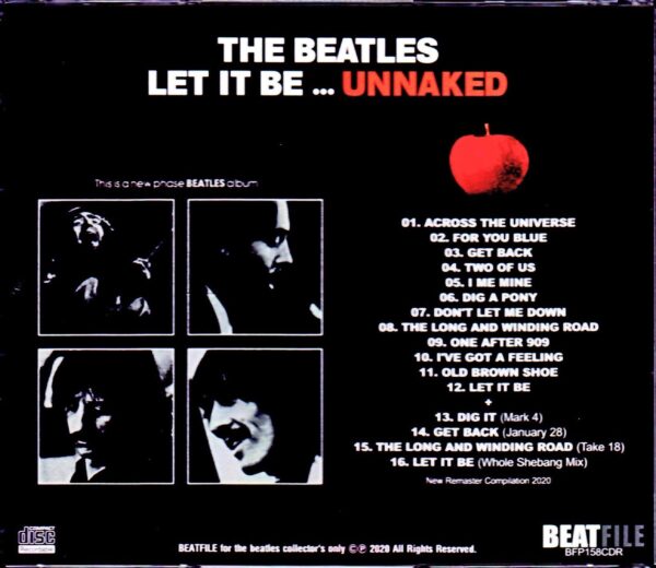 Beatles/Let it Be New Remaster Compilation 2020 - Image 2