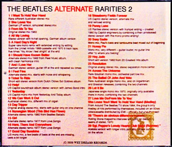Beatles/Alternate Rarities Collection 2 - Image 2