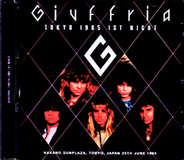 Giuffria/Tokyo,Japan 2.25.1985