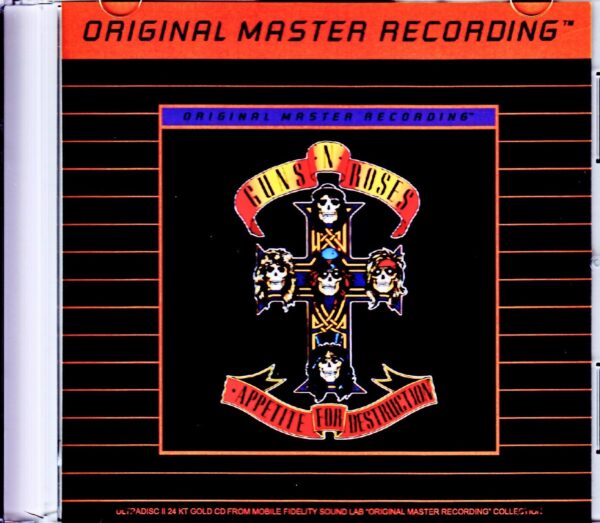 Guns N' Roses/Appetite for Destruction Original US Mobile Fidelity Sound Lab