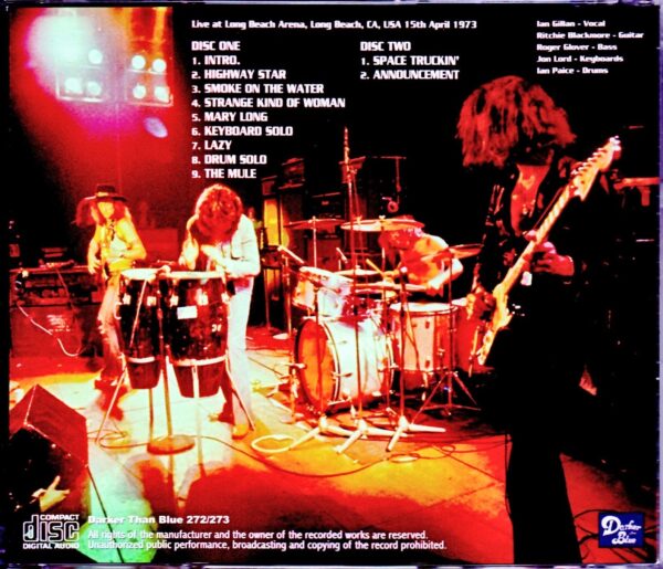 Deep Purple/CA, USA 4.15.1973 - Image 2