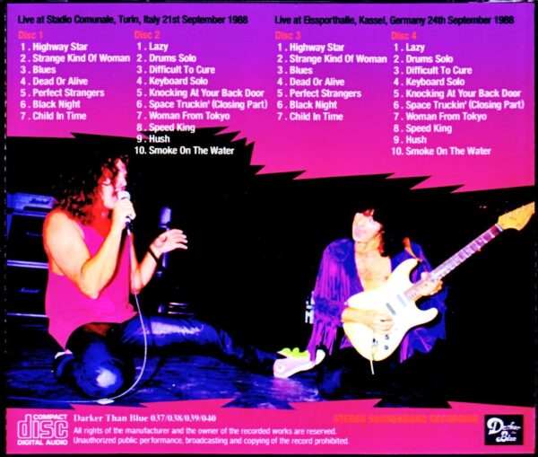 Deep Purple/Italy 1988 & more - Image 2