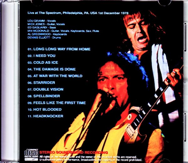 Foreigner/PA, USA 1978 - Image 2