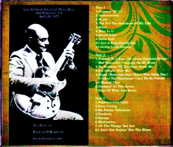 Joe Pass/CA,USA 4.26.1975 - Image 2