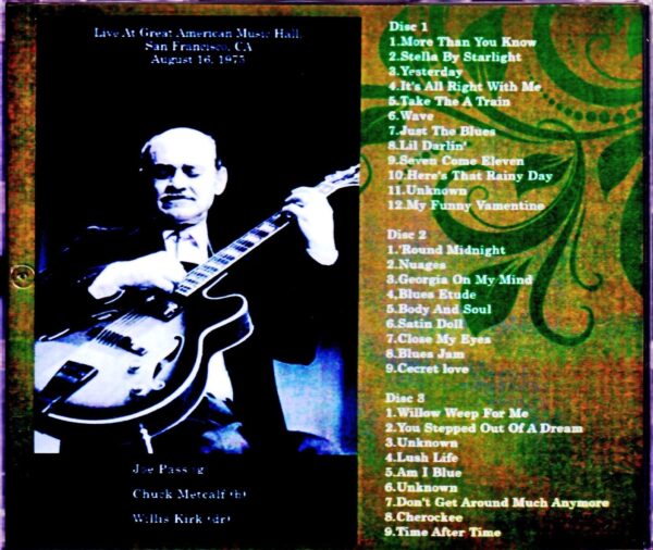 Joe Pass/CA,USA 8.16.1975 - Image 2