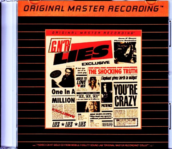 Guns N' Roses/GN'R Lies US Original Mobile Fidelity Sound Lab