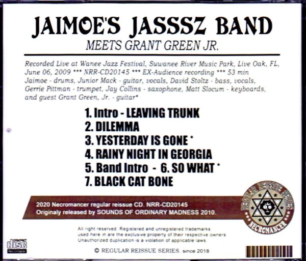 Jaimoe's Jasssz Band/FL,USA 2009 - Image 2