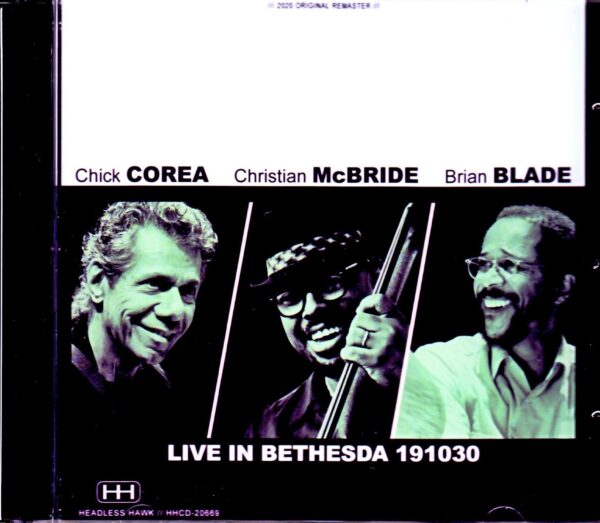 Chick Corea Trilogy Christian McBride,Brian Blade/MD,USA 2019