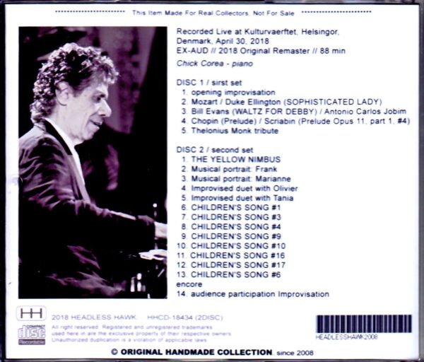 Chick Corea/Denmark 2018 - Image 2