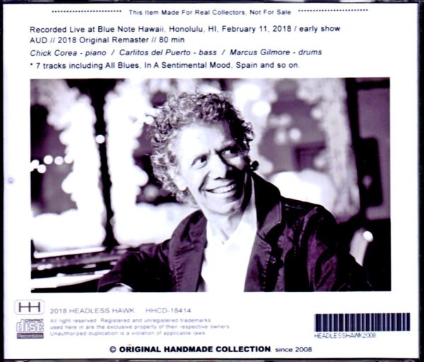 Chick Corea Trio/HI, USA 2018 - Image 3