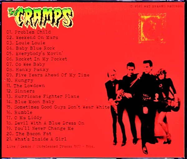 Cramps/Live, Demos and Unreleased Tracks 1977-1984 - Image 2