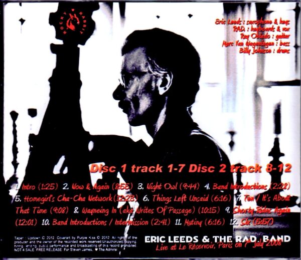 Eric Leeds & the RAD Band/France 2008 - Image 2