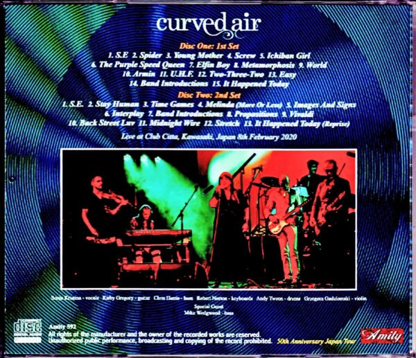 Curved Air/Kanagawa,Japan 2.8.2020 - Image 2