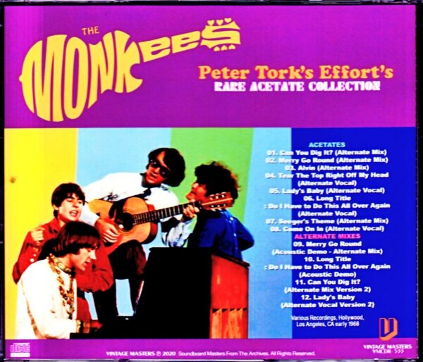 Monkees/Rare Acetate Collection - Image 2