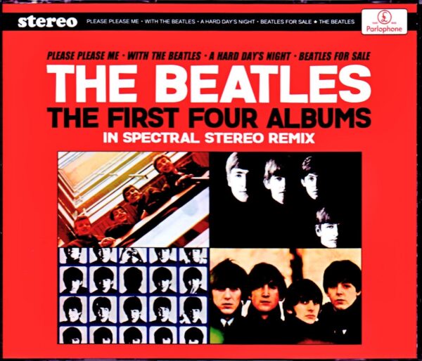 Beatles/First Four Albums in Spectral Stereo Remix