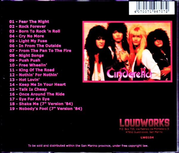 Cinderella/Unreleased Demos Tapes 1983-1985 - Image 2