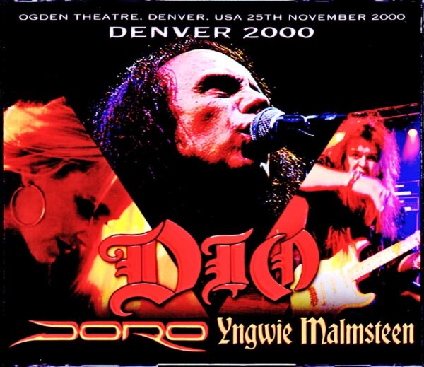 Dio,Yngwie Malmsteen,Doro/CO,USA 2000 Upgrade