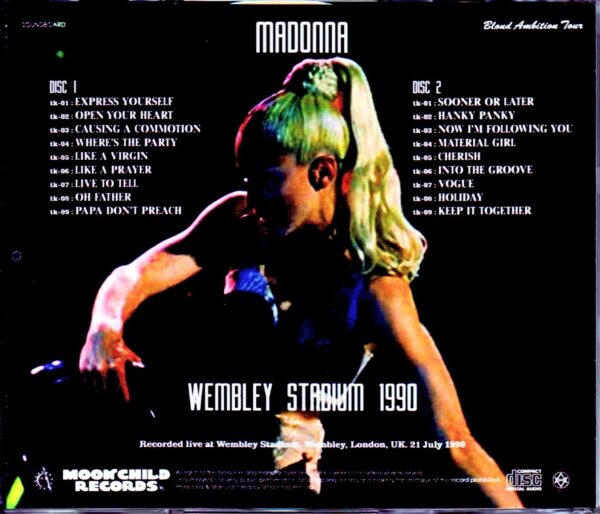 Madonna/London,UK 1990 - Image 2