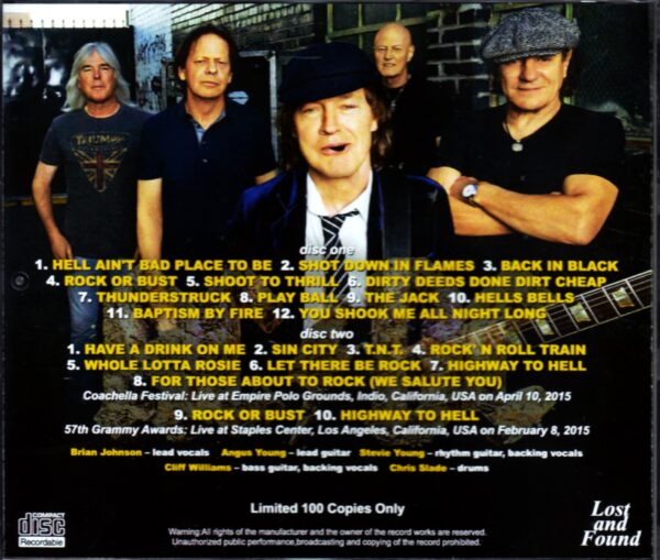 AC/DC/CA, USA 2015 - Image 2