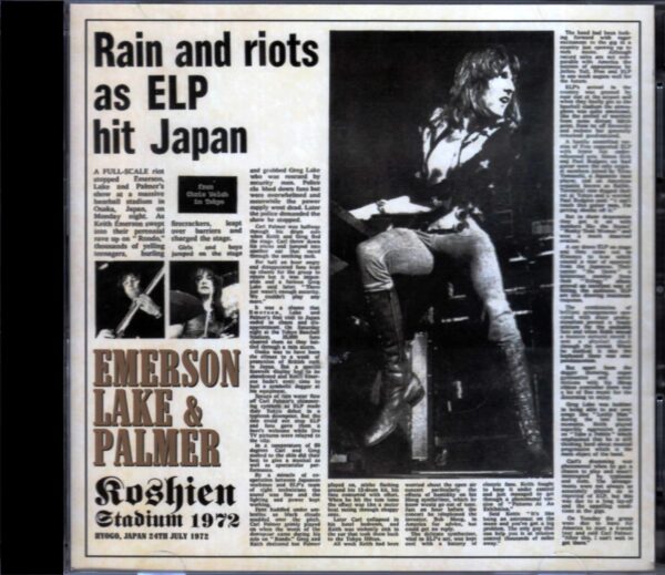 EL & P Emerson,Lake and Palmer/Hyogo,Japan 1972