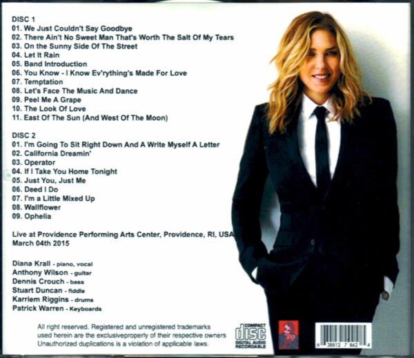 Diana Krall/RI, USA 2015 - Image 2