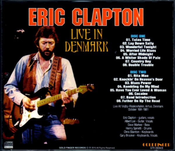 Eric Clapton/Denmark 1981 - Image 2