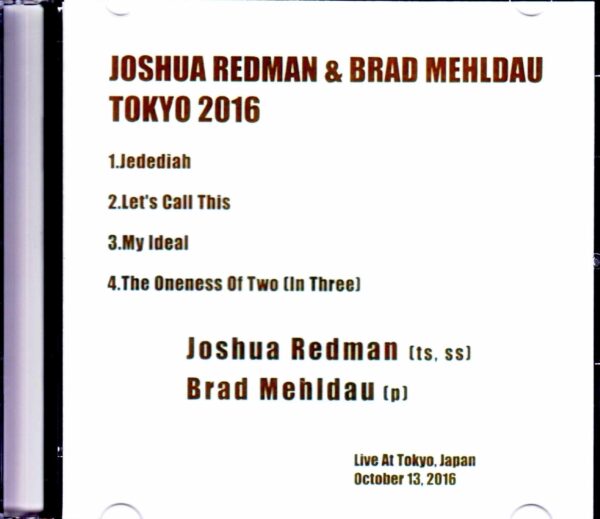 Joshua Redman,Brad Mehldau/Tokyo 2016 - Image 2