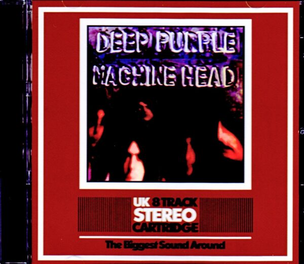 Deep Purple/Machine Head Original UK 8 Track Cartridge
