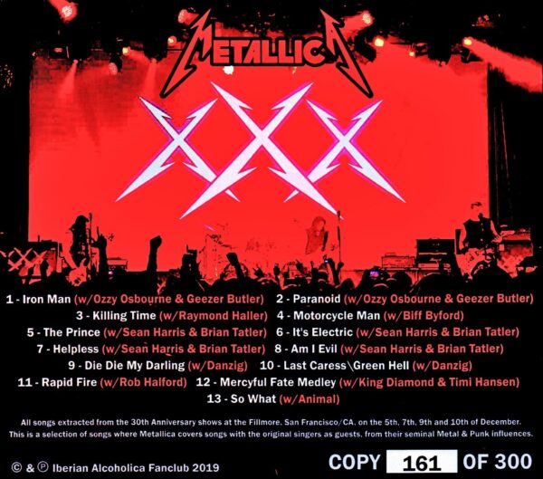 Metallica,Ozzy Osbourne/CA,USA 2011 - Image 2