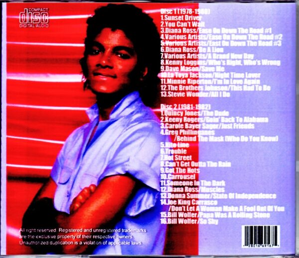 Michael Jackson/Complete Outtakes, Duets & Collaborations 1978-1982 - Image 2