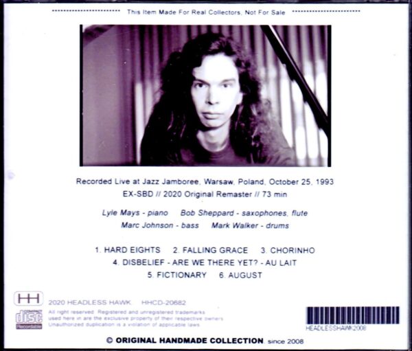 Lyle Mays/Poland 1993 - Image 2