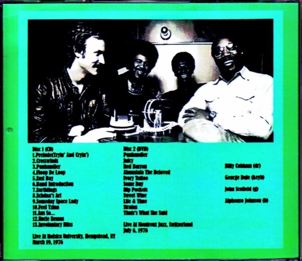 Billy Cobham,George Duke Band,John Scofield/NY,USA 1976 & more - Image 2