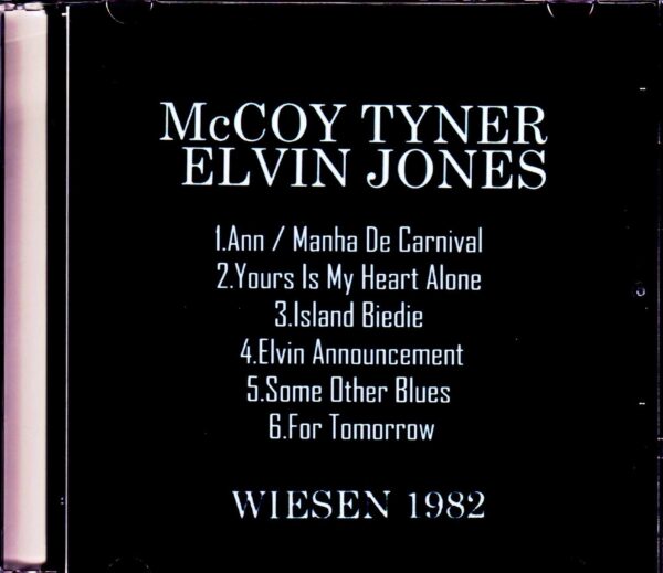 McCoy Tyner,Elvin Jones/Austria 1982 - Image 2