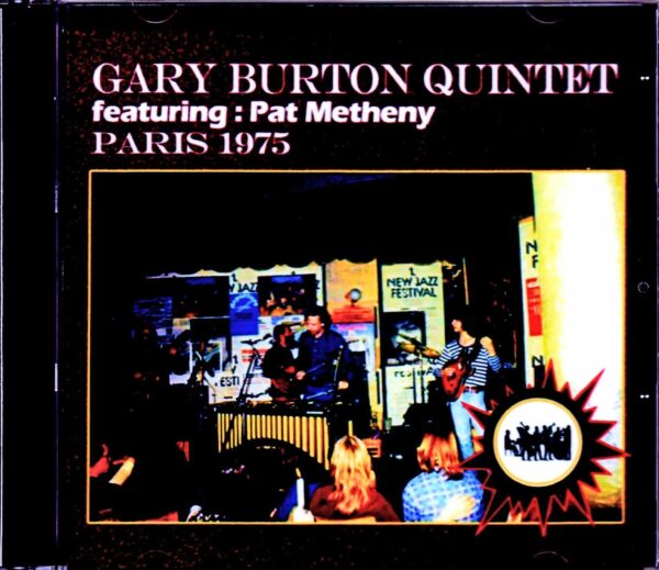 Gary Burton Quintet, Pat Metheny/France 1975