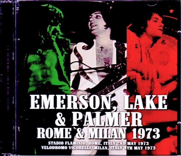 Emerson,Lake & Palmer/Italy 1973 2Days