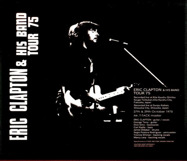 Eric Clapton/Fukuoka & Shizuoka 1975