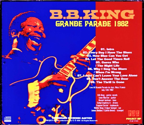 B.B. King/France 1982 - Image 2