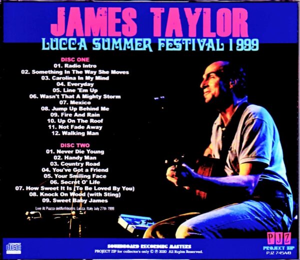 James Taylor/Italy 1999 - Image 2