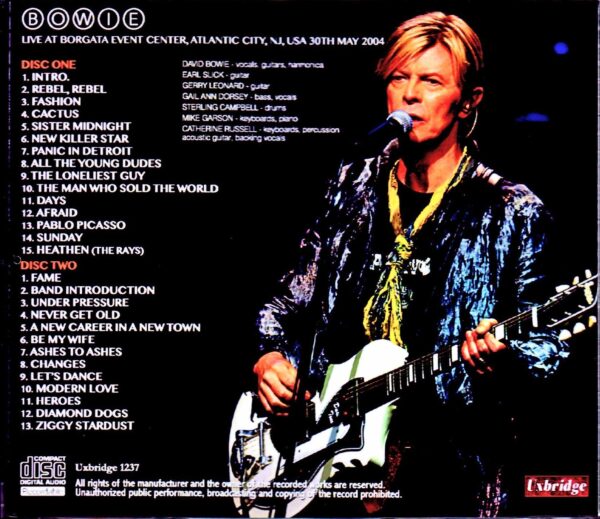 David Bowie/NJ,USA 5.30.2004 - Image 2