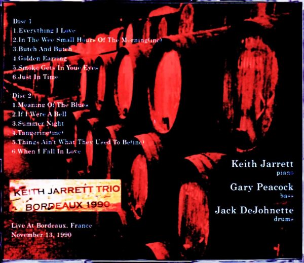 Keith Jarrett Trio/France 1990 - Image 2