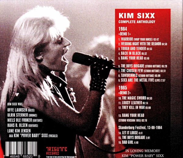 Kim Sixx/Complete Anthology 1984-1985 - Image 2
