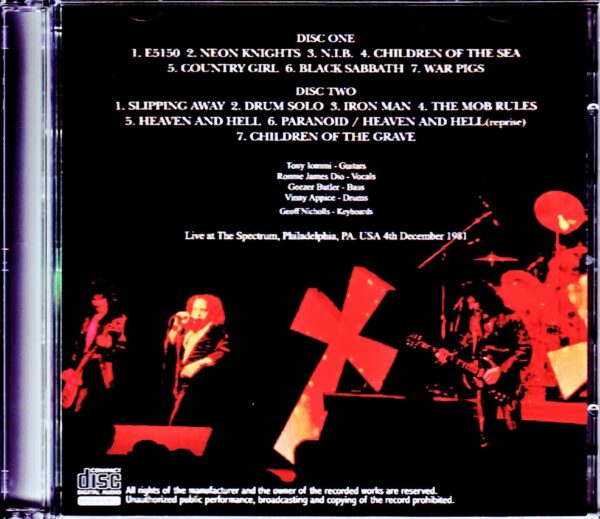 Black Sabbath/PA, USA 1981 - Image 2