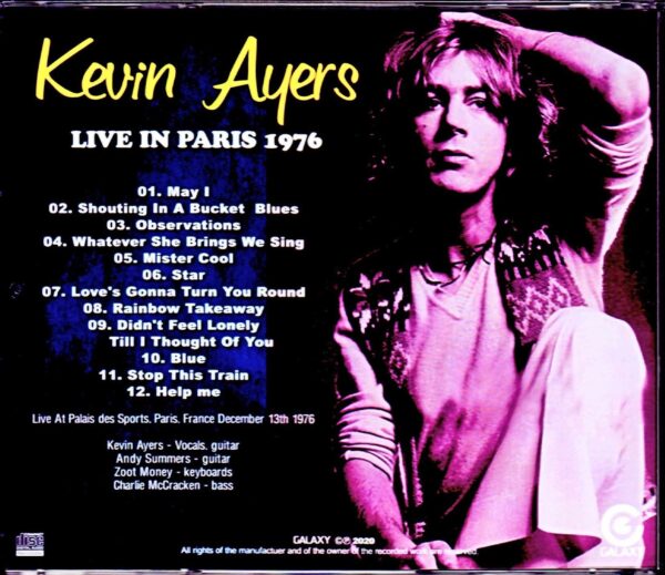 Kevin Ayers/France 1976 - Image 2