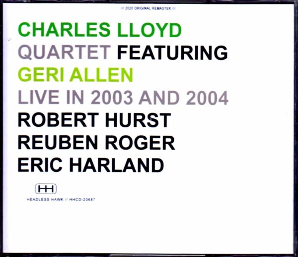 Charles Lloyd Quartet,Geri Allen/NY,USA 2003 & more