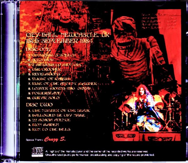 Iron Maiden/UK 9.15.1984 - Image 2