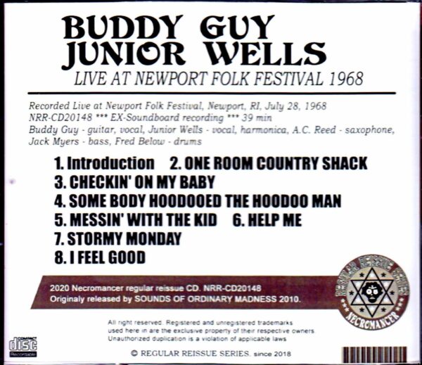 Buddy Guy, Junior Wells/RI, USA 1968 - Image 2