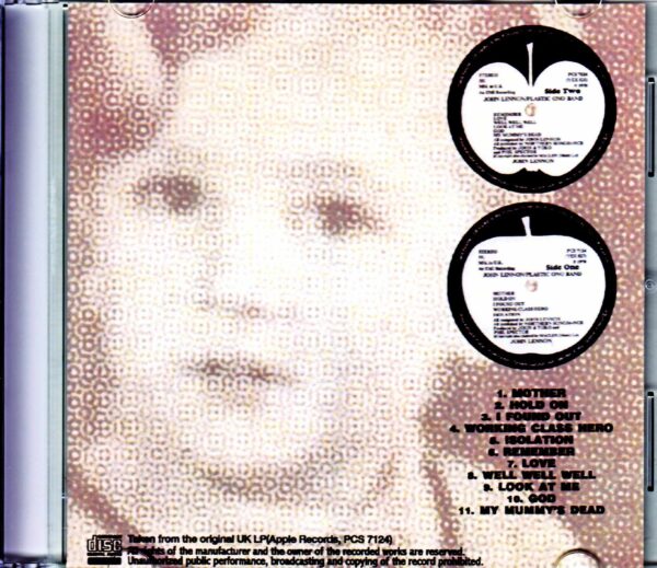John Lennon Plastic Ono Band/John's Soul 1st Album Original UK LP Version - Image 2