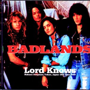 Badlands Jake E. Lee/Tokyo,Japan 6.18.1989