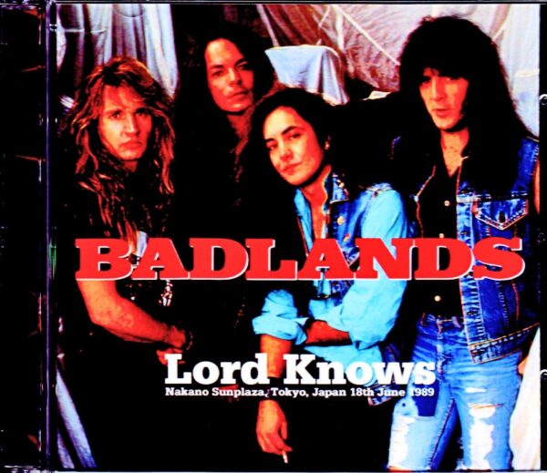 Badlands Jake E. Lee/Tokyo,Japan 6.18.1989